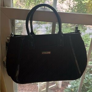 Vera Bradley Espresso Brand New Quilted Handbag